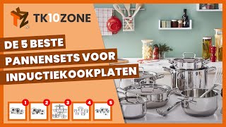 De 5 beste pannensets voor inductiekookplaten [upl. by Sheng661]