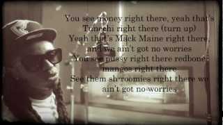 Lil Wayne  No Worries Lyrics Dirty version [upl. by Gautier]