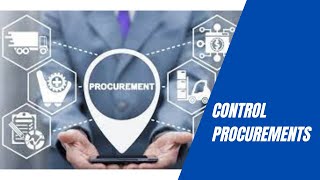 Control Procurement [upl. by Olihs]