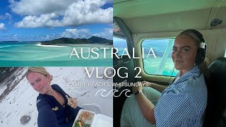 AUSTRALIA VLOG 2  AIRLIE BEACH  WHITSUNDAYS SCENIC FLIGHT amp RAFT TOUR  MAISIE FOLEY [upl. by Burrell]