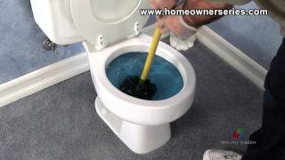 How to Fix a Toilet  Diagnostics  Blocked Toilet [upl. by Marianne]