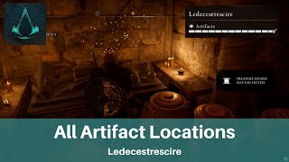 AC Valhalla All Ledecestrescire Artifact Locations [upl. by Sirron]