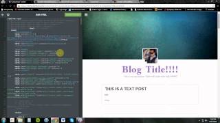 How To Install A Theme On Tumblr [upl. by Forcier724]