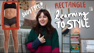 STYLING my rectangle body type  how to style a rectangle body type [upl. by Gaskins]