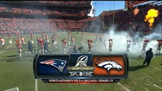 20160124 AFC Championship Game New England Patriots vs Denver Broncos [upl. by Tace]