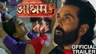 Aashram 3 Official Trailer  Bobby Deol  Tridha Chaudhary  Part 3 [upl. by Nagaem]