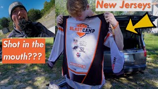 JFrey Vlogs  New Jerseys  Semi Pro Paintball Practice at Blastcamp [upl. by Ariaic]