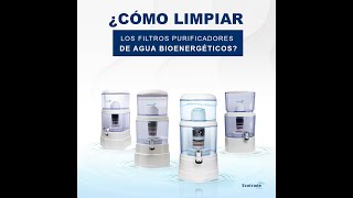 ¿Cómo limpiar los filtros purificadores de agua bioenergéticos Ecotrade Filters [upl. by Wanda]