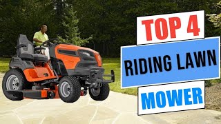 ✅ Top 4 Best Riding Lawn Mower 2023  Best Riding Lawn Mower [upl. by Orin660]