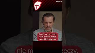 GADOWSKI O RUSKICH AGENTACH W POLSCE quotMAJĄ SIĘ ZNAKOMICIEquot shorts [upl. by Eisteb]