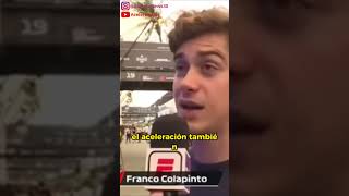 Franco Colapinto en el GP DE BRASIL 2023 formula1 shorts f1noticias [upl. by Felicle692]