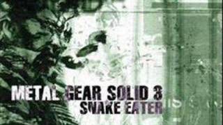 Metal Gear Solid 3 Snake Eater Soundtrack Snake Eater [upl. by Johan]