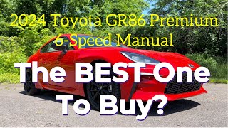 2024 Toyota GR86 Premium MT The BEST One To Buy [upl. by Maharba699]