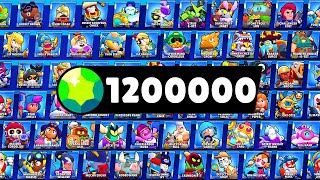 Combien COÛTE mon COMPTE ULTRA RARE  💵 🔥 jai acheté TOUS les SKINS du JEU Brawl Stars [upl. by Dlopoel]