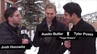 Austin Butler and Tyler Posey interviewed by Josh Horowitz [upl. by Odnamra]