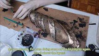 Weathered Armour Painting Demo [upl. by Heyes13]