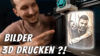 Lithophane  Tutorial  3D Druck Ideen Verwandle 2D Bilder in 3D gedruckte Bilder [upl. by Bordiuk369]