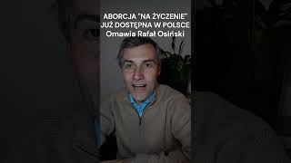 TERMINACJA CIĄŻY quotNA ŻYCZENIEquot już dostępna W POLSCE ciąża medycyna ginekolog news polityka [upl. by Akierdna]