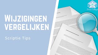 Microsoft WORD tip  Vergelijk de WIJZIGINGEN van DOCUMENTEN  Scriptie TIPS [upl. by Engel]