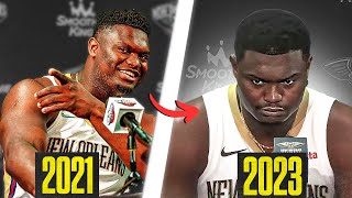 Zion Williamson Isn’t Happy Anymore [upl. by Aicilra]