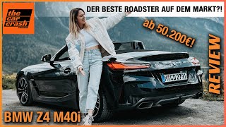 BMW Z4 Facelift 2023 Der BESTE Roadster auf dem Markt Fahrbericht  Review  Test  Preis  M40i [upl. by Aldin]