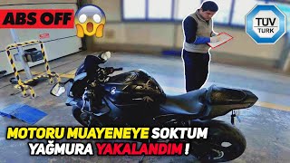 FECİ YAĞMURA YAKALANDIM  CBR 1000RR FİREBLADE [upl. by Audra]