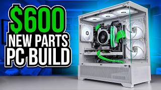 600 Gaming PC Build Guide All New Parts [upl. by Enitsirt942]