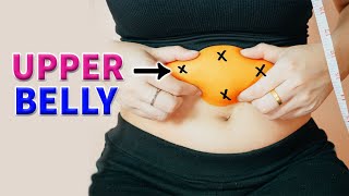 Upper Belly Fat Workout  Get Rid of Belly Creases Fast [upl. by Nalyk]