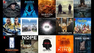 BEST ORIGINAL SCORE SHORTLIST  OSCARS 2022  2023 [upl. by Acus]