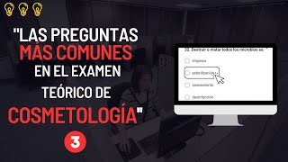 80 Examen Teórico de Cosmetología 3 YonniBeautyAcademy [upl. by Winther]