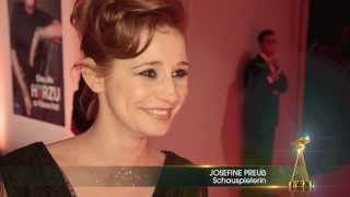 Josefine Preuß im Interview  GOLDENE KAMERA 2014 [upl. by Raseac]