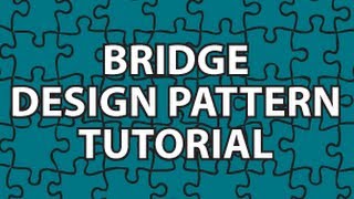 Bridge Design Pattern [upl. by Kcirded]