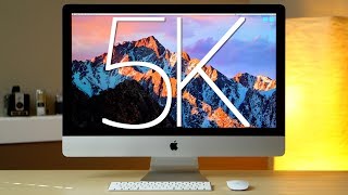 2017 5K iMac Review  Faster Lower Price and an Amazing display [upl. by Anceline]