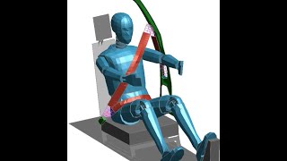 Oasys Primer Seatbelt Modelling [upl. by Doley]