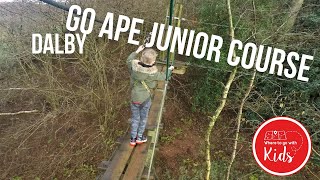 Go Ape Junior Course Dalby Forest With a Terrified 6 Year Old [upl. by Fairfield]