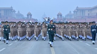 MNS officers in Kartavya path on Rupublic day Parade 2024 mns army [upl. by Sylvester]