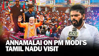 Tamil Nadu BJP President Annamalai reveals BJP’s plan to welcome PM Modi [upl. by Anawot748]