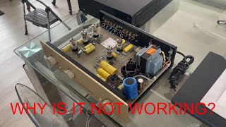 Conrad Johnson PV7 Tube Preamplifier Repair [upl. by Marlee]