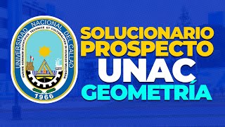 Solucionario Prospecto Geometría  UNAC [upl. by Marcello420]