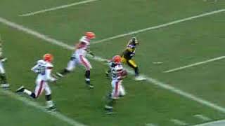 2007  Josh Cribbs Kick Return vs Steelers Original Call [upl. by Wester]