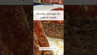 Recette classique du pain de viande [upl. by Bluh751]