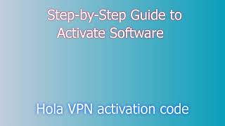 Hola VPN Setup Quick and Easy Installation Steps [upl. by Einttirb640]