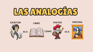 LAS ANALOGÍAS explicadas con EJEMPLOS  HABILIDAD VERBAL [upl. by Kalina995]