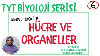 TYT BİYOLOJİ HÜCRE VE ORGANELLERİ tyt yks [upl. by Ike]