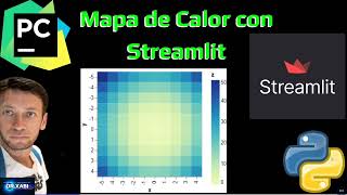 Construir un Sitio Web con Python Mapa de Calor con Streamlit PyCharm [upl. by Ausoj]