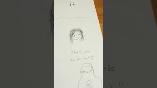 Milk and cookies song as a drawing lol viral drawing song fypシ゚viral [upl. by Airdnassac306]