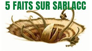 5 FAITS SUR SARLACC TheBookOfBobaFett StarWars Loreexplored [upl. by Bond]