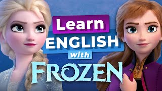 Learn English with FROZEN  Anna and Elsa [upl. by Adlemi306]