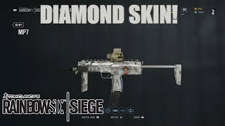 DIAMOND SKIN Rainbow Six Siege Weapon Skin Showcase [upl. by Norted]