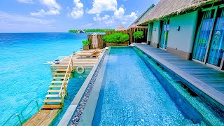 JOALI Maldives Luxury Art Resort Amazing Overwater Villa Full Tour amp 4K Vlog [upl. by Nostaw406]